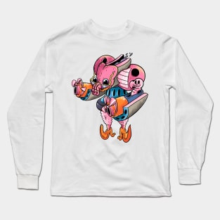 Kelong Sally: The Gutter Gulper Long Sleeve T-Shirt